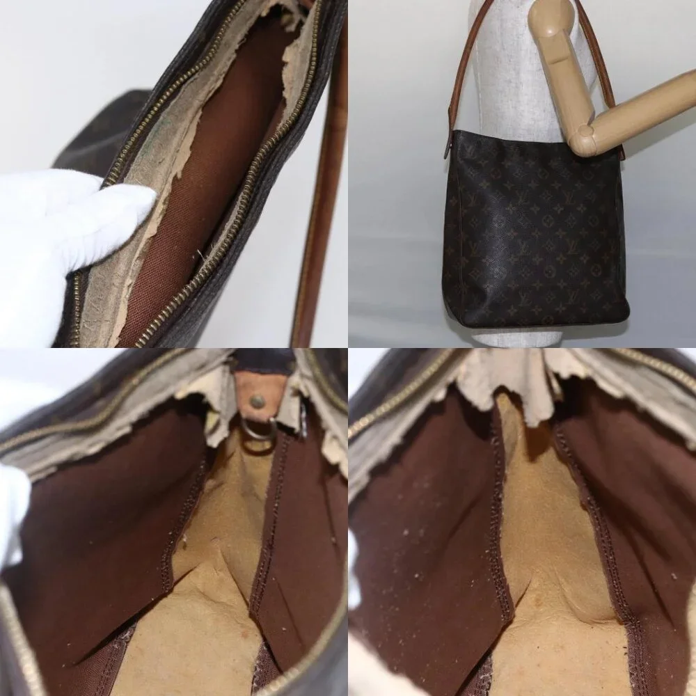 LOUIS VUITTON Monogram Looping GM Shoulder Bag M51145 LV Auth 148050 - Picture 15 of 15